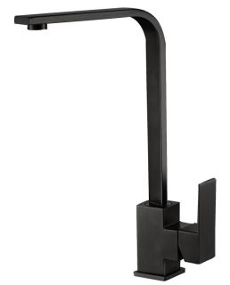 Смеситель для кухни Haiba HB70803-7 чёрный матовый